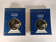 1999 Ford Contour Mercury Mystique Workshop Manuals 1 2 Oem Factory Original