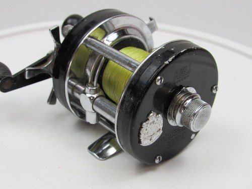 Vintage ABU Garcia Ambassadeur Reel 5000C Sweden Black Serial # 740903 - 第 8/21 張圖片