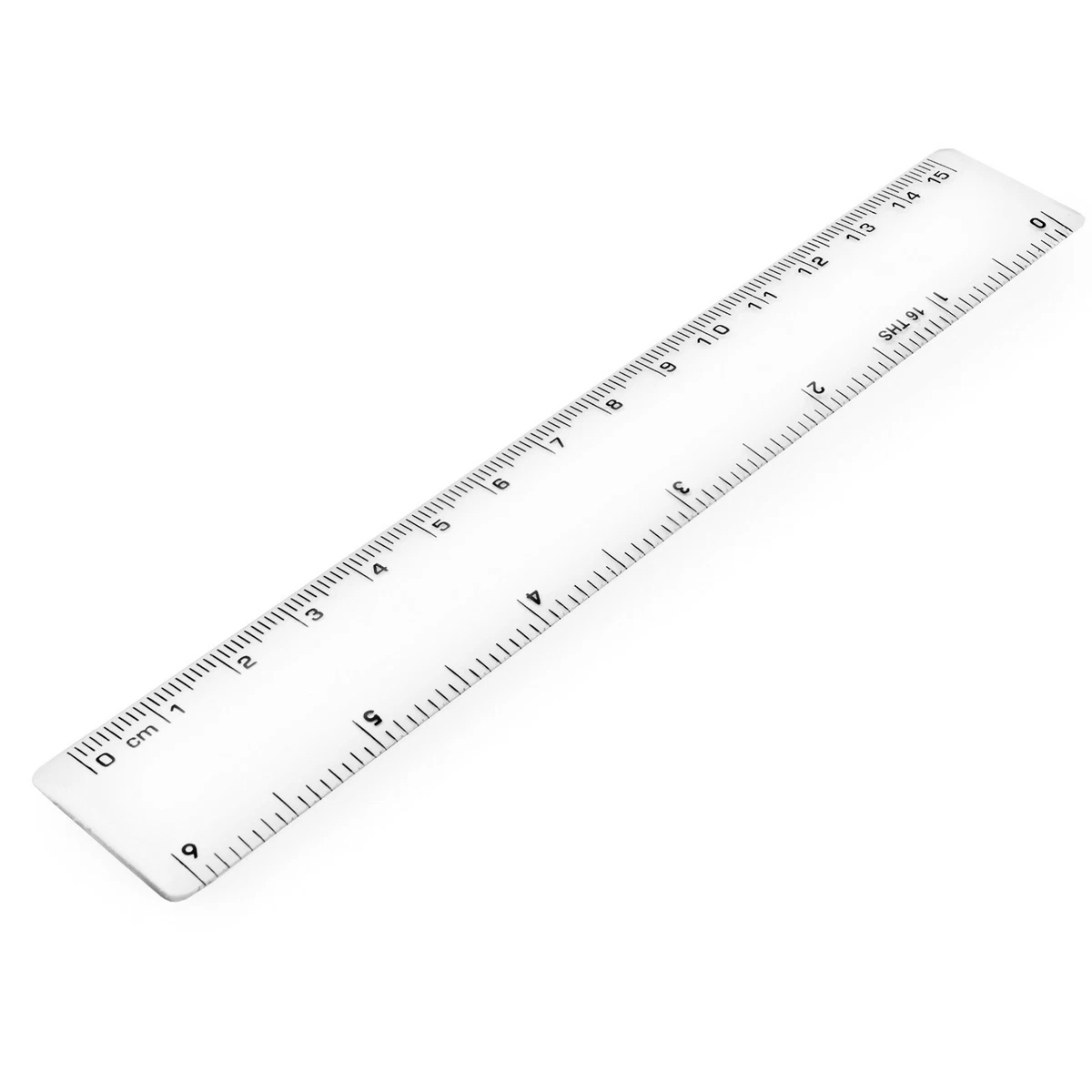 OMG Clear Transparent Rulers - 6 inch / 15cm - Class Pack of 50