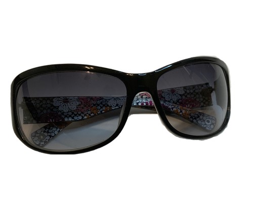 COACH / S437 Women's Black Sarah Wrap Around Sunglasses - Picture 7 of 7