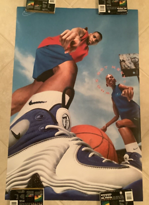 Original 1997 Penny Hardaway Nike Poster 