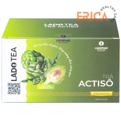 5 Boxes Artichoke Tea Liver detoxification, lower bad cholesterol - Tra Actiso
