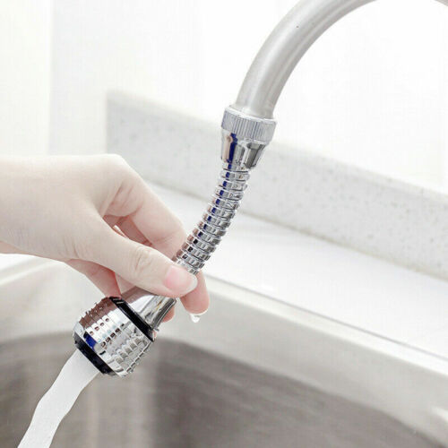 Faucet Connector Kitchen Water Tap Extension 360° Swivel Nozzle Attachment us - Bild 4 von 16