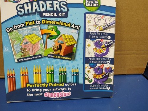 ArtSkills Shader colore matite colorate set 52 pezzi, multicolore, PA-2739 - Foto 8 di 8