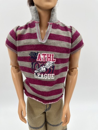 Barbie Fashionistas Ken Articulated Ryan doll Rooted Outfit Shoes 2009 Read - Picture 3 of 18