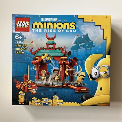 LEGO Minions: Minions Kung Fu Battle (75550) for sale online | eBay UK