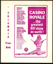 CASINO ROYALE Original Movie Pressbook James Bond 007 Spy Spoof Ursula Andress