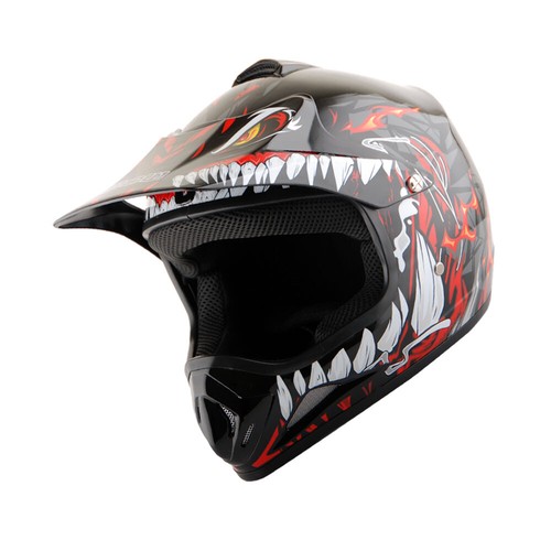 WOW Youth Kids Motocross BMX MX ATV Dirt Bike Helmet HJOY_D Dragon - Bild 28 von 31