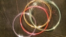 5 color x 5" each .019" bow sight fiber optics