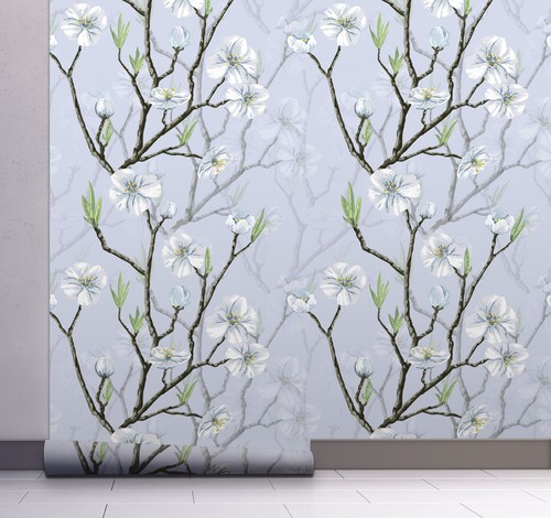 GW5051 Plum Blossoms Peel and Stick Wallpaper | eBay