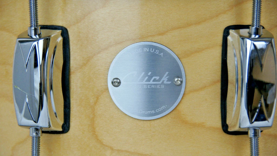 Click 6x12 Maple Snare Drum - Image 2 of 4