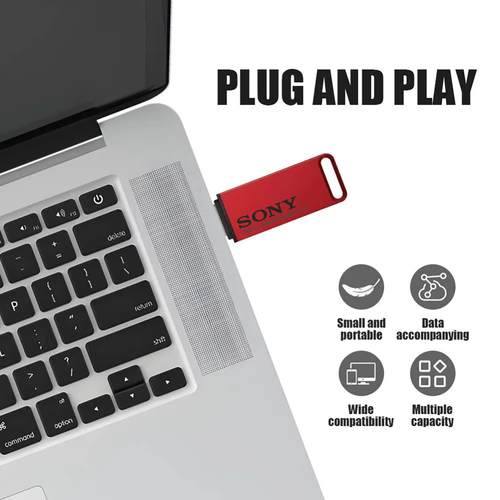 SONY High Speed PenDrive USB Flash Drive 1TB Metal Pendrive Portable Memoria USB - Foto 10 di 15
