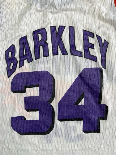 Charles Barkley Phoenix Suns Home Jersey Champion NBA Size S Made In USA - Picture 11 of 11