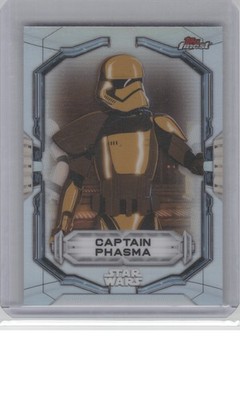 2022 Topps Finest Star Wars #105 Captain Phasma Refractor B3R1C105