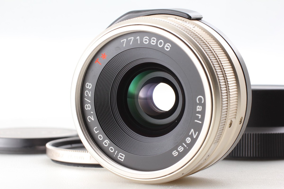 Near MINT] Contax Carl Zeiss T* Biogon 28mm f/2.8 AF lens for G1