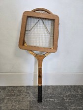 Vintage Retro Wooden Tennis Racket Slazenger, Dunlop, Professional, Wilson