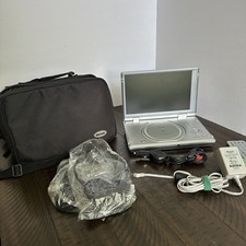 Mintek MDP-1030 DVD Player 10.2" TFT Monitor Cables, Remote Travel Case Read