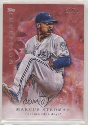 2017 Topps Inception Red 15/75 Marcus Stroman #70 fi8