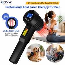Class 4 Laser Therapy Device 650nm 808nm for Pain Relief Wound Healing Home Use