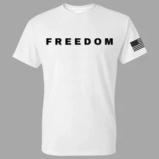 Charlie Kirk Freedom T-shirt, Turning Point Flag T-Shirt