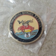 Baltimore 2005 Shriner Challenge Coin 131st Imperial Session Crab Design
