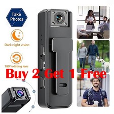 1080P Portable Police Body Camera Video Audio Recorder Pocket Night Vision Cam