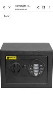 Haustresor HV17E Digitaler Tresor mit Elektronikschloss 17x23x17cm Haussicherheit