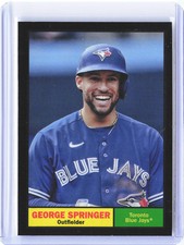 2024 Topps Archives #38 George Springer Black Foilboard