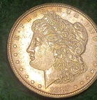 VERY NICE Silver Morgan dollars 1887 S