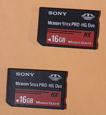 Genuine Authentic 16GB Sony Memory Stick PRO - HG Duo Magic Gate  