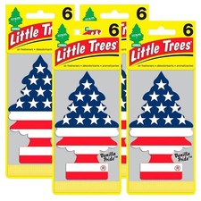 Little Trees Hanging Car and Home Air Freshener, Vanilla Pride Scent -Pack of 24