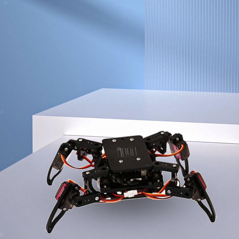 DIY Quadruped Robot Kits Programming Robot Toy for Electronic Competition
