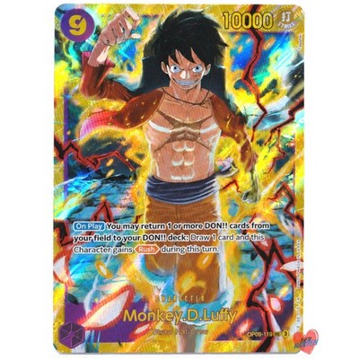 Luffy OP09-119 SEC Emperors in the New World One Piece Card Game TCG Englisch NM