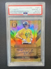 2017 Panini Gold Standard T.J. TJ Watt Rookie RC Auto #/149 - PSA 10 💎 