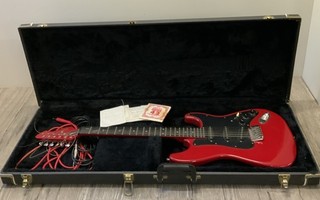 Hohner Rockwood LX 100 G 1990 Vintage E Gitarre Rot Solidbody GEBRAUCHT (R5 A2