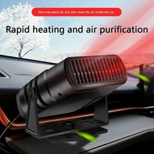 Riscaldamento Sedile Auto 12v/24v Sbrinatore Nebulizzatore Termoventilatore Raffreddamento 500W - Miniatura 3