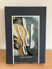 Danish Scandinavian Georg Jensen Alfredo cheese knives 3 pieces