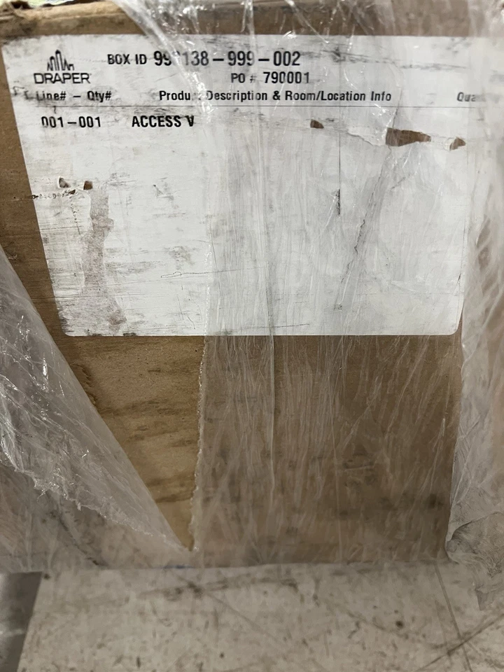 Draper Access V Proyección Película Audio Video Pantalla Motorizada 993138 Foto 2 de 3