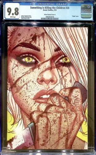 Something Is Killing The Children #25 - CGC 9.8 - Frison Virgin Bloody Variant B