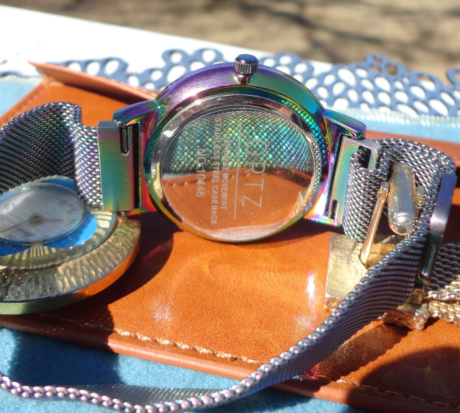 Sharp ORTZ  Distinct Clear Multi Colored Wristwat… - image 5