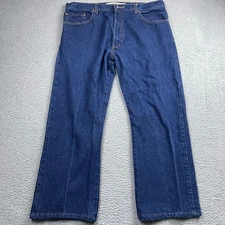 Levis 517 Jeans Mens 38x29 Blue Bootcut Classic Fit Medium Wash 100% Cotton