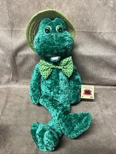 PBC Chantilly Lane Musical Animated 22” Louie Frog Sings What a Wonderful World