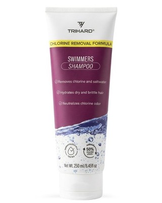 TRIHARD Chlorine Removal Swim Shampoo, Cleanse and 8.45 Fl Oz (Pack of 1) 
