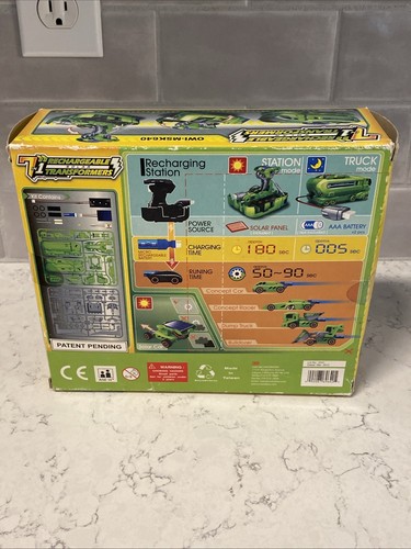 NEW OWI 7 In 1 Rechargeable Solar Transformers OWI-MSK640 Brand New - 第 3/4 張圖片