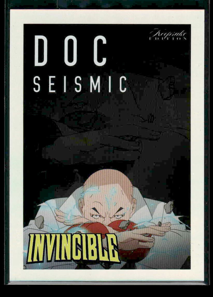 2025 Keepsake Invincible Season 1 Doc Seismic #193 Silver