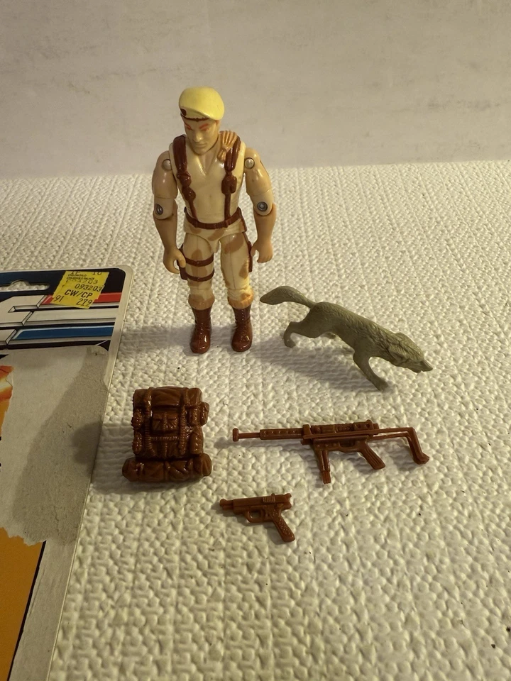 Figura Dusty v3 1991 y Sandstorm Vintage G.I. GI Joe Lote 3.75 ARAH 100% Completo Foto 3 de 4