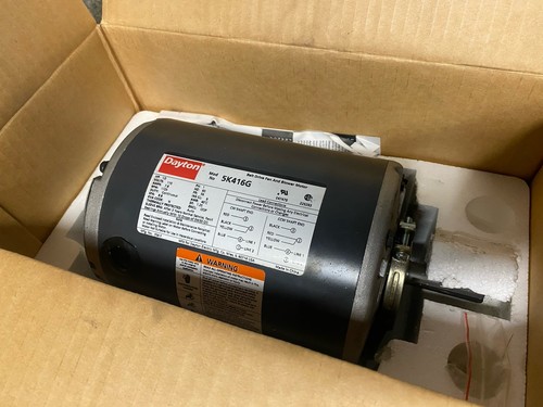 New NOS Dayton 5k416G 1/2 hp, 1725RPM Belt Drive Fan and Blower Motor - Picture 4 of 11