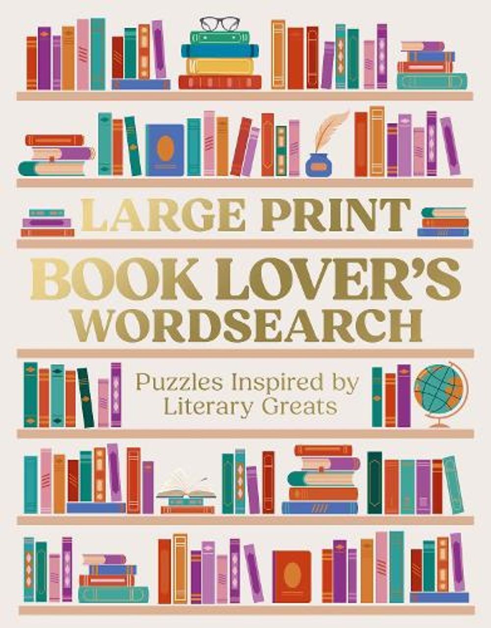 Large Print Book Lover's Wordsearch by Eric Saunders (Paperback Book) - Image 6