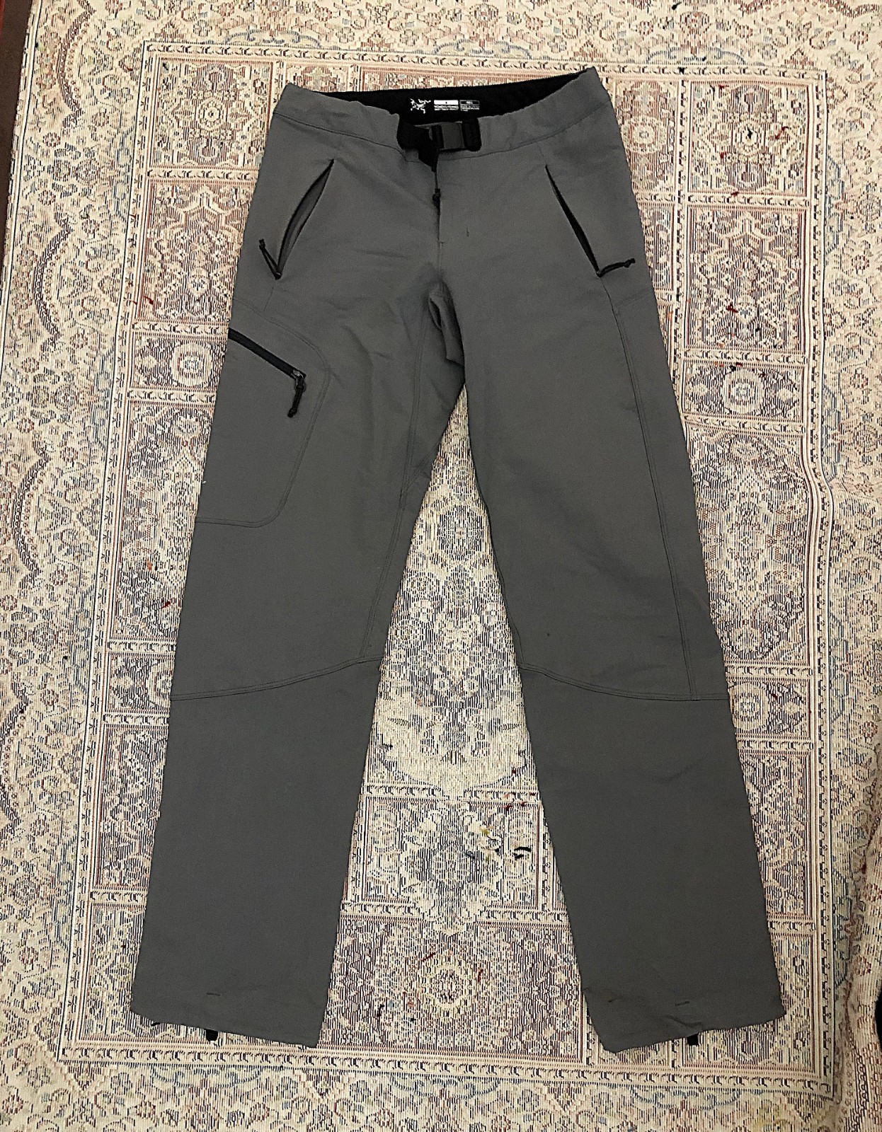 Arc'teryx Pantalone Donna Gamma Taglia 4 Grigio Escursionismo Cintura Outdoor