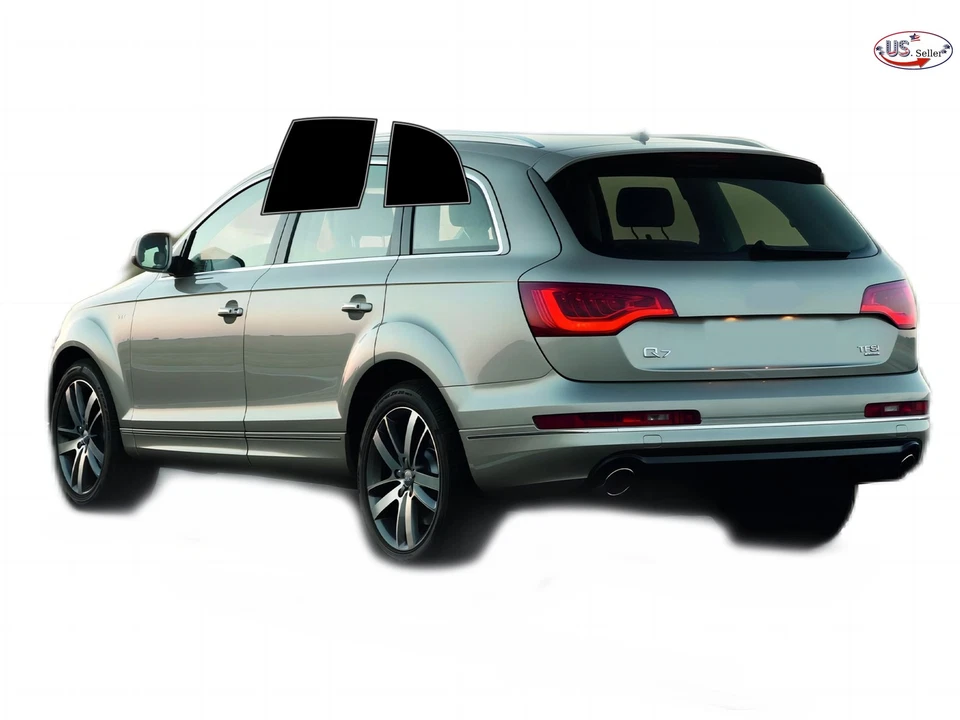 Kit de película de tinte de ventana de 2 capas precortada personalizada computarizada para Audi Q7 2007-2015 Foto 3 de 4